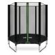 7. VIRTUFIT TRAMPOLIN MIT SICHERHEITSNETZ – SCHWARZ – 183 CM