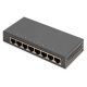 3. Digitus 8-Port Gigabit-Switch, Desktop, unmanaged, Metallgehäuse
