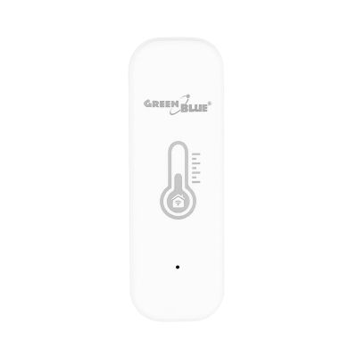 11. GREENBLUE WLAN-Temperatur- und Feuchtigkeitssensor, Android/iOS/Alexa/Google Home, 3,0 V DC, LR03X2 GB737