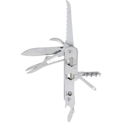 9. Survival-Touristen-Set 15-in-1 Taschenmesser Silber