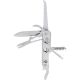 9. Survival-Touristen-Set 15-in-1 Taschenmesser Silber