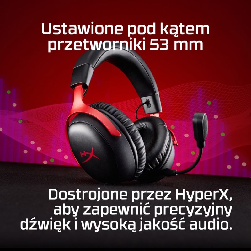 272. HyperX Cloud III Wireless – Kabelloses Gaming-Headset (Schwarz)