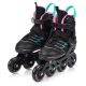 22. Meteor Rollschuhe L 38-43 Buzzy Schwarz/Pink/Mint