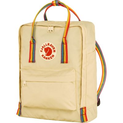 3. Fjallraven Kanken Rainbow Rucksack - Helleiche/Muster