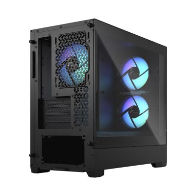 10. Fractal Pop Mini Air RGBBlack TG Clear Tint Hülle