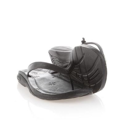 Chaco Locavore Schwarze Flip-Flops Wmn J102208