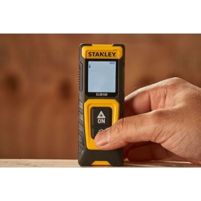 22. Stanley STHT77100-0 Laser-Entfernungsmesser, Schwarz/Gelb, 30 m