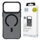 15. 3mk Smoke MagCase für iPhone 17 Pro - Schwarz, halbtransparent
