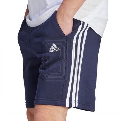 4. adidas Essentials Fleece 3-Streifen Shorts M IJ6484