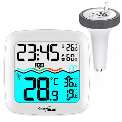 GREENBLUE WETTERSTATION MIT POOLTHERMOMETER GB216