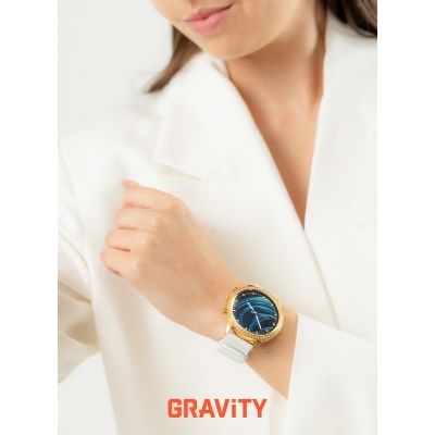 2. Smartwatch Gravity Gold Armband und Armband GT5-2
