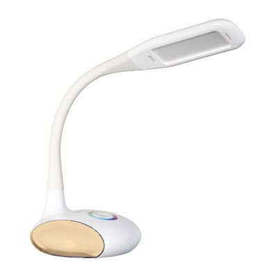 6. Moderne, mehrfarbige RGB-LED-Schreibtischlampe Activejet VENUS RGB weiß mit Nachtlichtfunktion