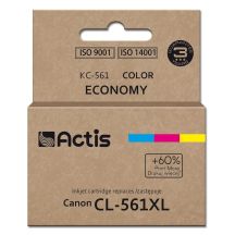Actis KC-561 Tinte (Ersatz für Canon CL-561XL; Supreme; 18 ml; rot, blau, gelb). Druckt 60 % mehr als das Originalprodukt.