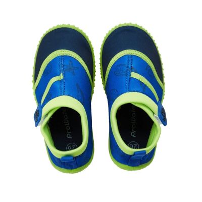 5. ProWater Kinderbadeschuhe, schnelltrocknend, rutschfest, blau, grün