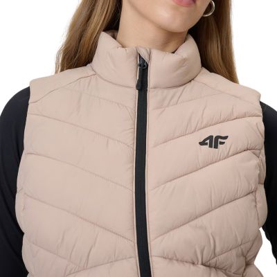 5. Damenweste 4F F347 beige 4FWSS26TVJAF347 83S