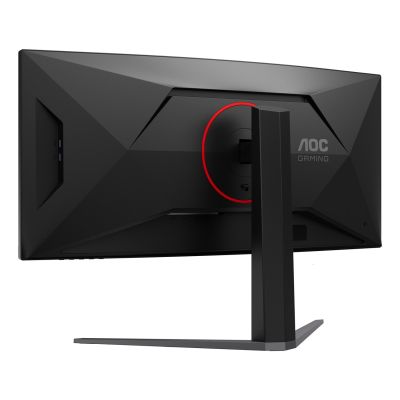 21. AOC G4 CU34G4ZCA Computermonitor 86,4 cm (34") 3440 x 1440 px Wide Quad HD Schwarz, Rot