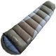 3. TRIP GRÜN-GRAUER TOURISTEN-SCHLAFSACK MIT KOMPRESSIONSFÖRMIGER PACKUNG 210X80X50CM ENERO CAMP