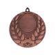 4. Bronzemedaille insgesamt mit Platz für ein 25-mm-Emblem – Stahlmedaille