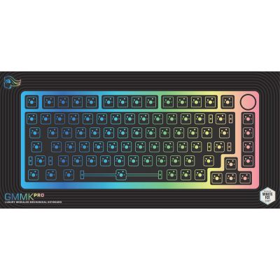 4. Glorious PC Gaming Race GMMK Pro Bare-Bones-Tastatur