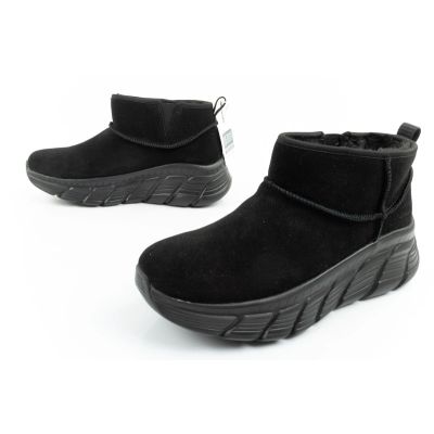 17. Skechers Damen Winterstiefel Isolierte Lederstiefeletten