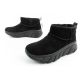 17. Skechers Damen Winterstiefel Isolierte Lederstiefeletten