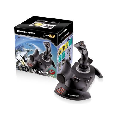 8. Thrustmaster T.Flight Hotas X Schwarz Flugsimulator PC