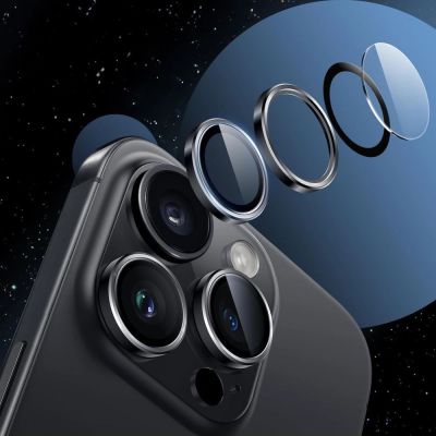 2. Tech-Protect Camring Fit+ Objektivabdeckung für iPhone 16e / 17e – Transparent