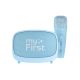4. myFirst Voice 2 - Karaoke-Set für Kinder - Mikrofon und drahtloser Lautsprecher mit Klangveränderungseffekten (blau)