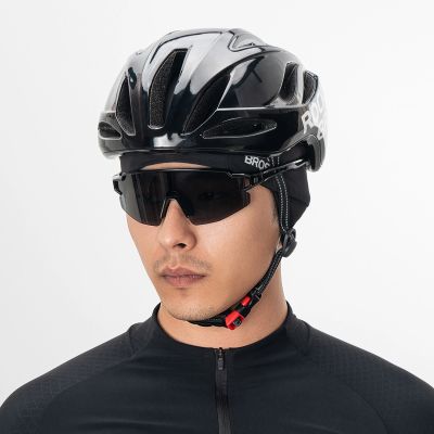 10. Rockbros M015 Wendbare Winter-Radmütze, Größe 54–61 cm – Schwarz