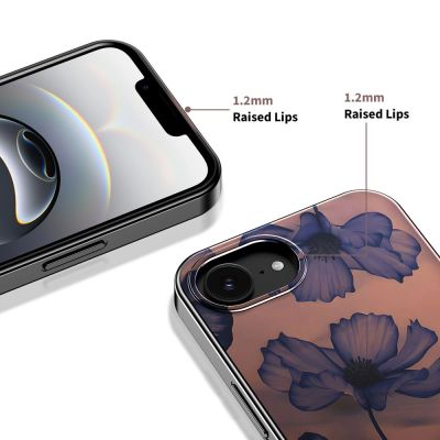 3. Tech-Protect Lamano MagSafe Hülle für iPhone 16e / 17e - braun-lila