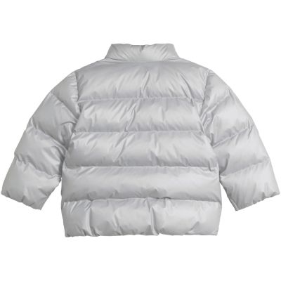 7. Adidas Synthetic Down Glam Silver Kinderjacke JM8870