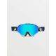 2. Volcom YAE LAGOON TIE DYE/BLUE CHROME Damen/Herren Snowboardbrille UV-Schutz Blau (VG0722110)