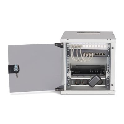 9. 10-Zoll-Netzwerkpaket, 6U-Rack und Hardware, gr SOHO Pro-Version, keine Montage erforderlich