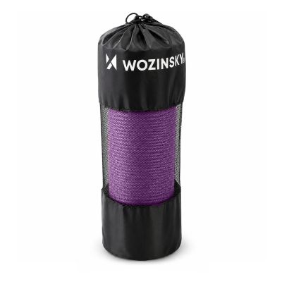 4. Wozinsky WNSP-15F Gymnastikmatte 183 x 61 x 1,5 cm Dicke Gymnastikmatte für Yoga und Fitness - Lila