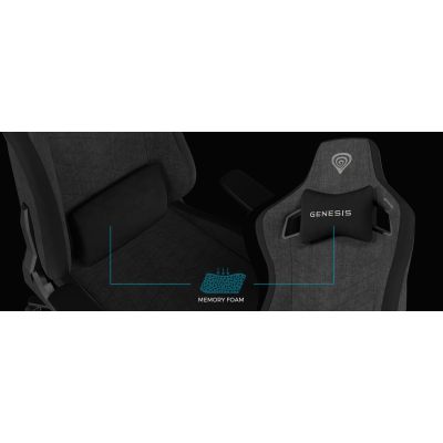 7. GENESIS NFG-2244 Gaming-Stuhl, gepolsterter Sitz