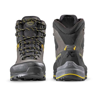 5. La Sportiva TX5 Evo Mid GTX Wanderschuhe - Carbon/Gelb Größe: 44_5