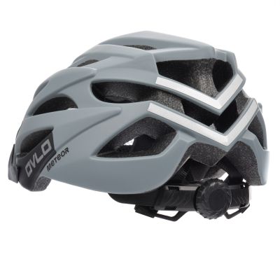 15. Meteor Ovlo S 16865 Fahrradhelm 52-56 cm Grau