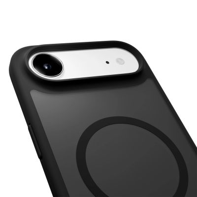 6. Puro Gradient TPU-Hülle kompatibel mit MagSafe für iPhone 17 Air – Schwarz