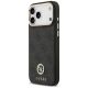 2. Guess 4G Srtass Logo & Big Strap Metal Buttons MagSafe Case für iPhone 17 Pro Max - Schwarz