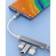 2. VAKOSS HUB USB-C TC-4125X 1x USB 3.0 3x USB 2.0