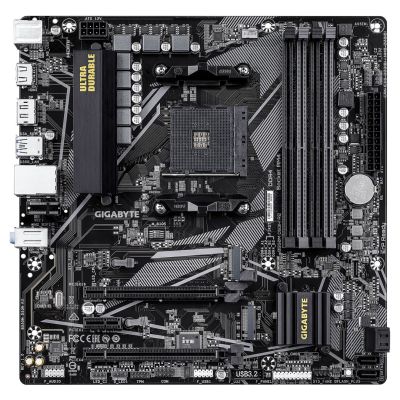 2. Gigabyte B550M DS3H R2 Mainboard, AMD B550, AM4, 4x DDR4, mATX