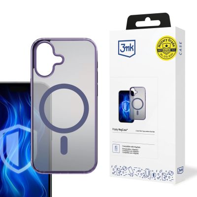 3mk Frosty MagCase Lila für Apple iPhone 16 - Lila