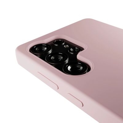 9. Puro Icon Silikonhülle für Samsung Galaxy S25 Ultra – rosa