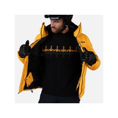 4. ROSSIGNOL Daille Daunenjacke Herrenjacke Gelb