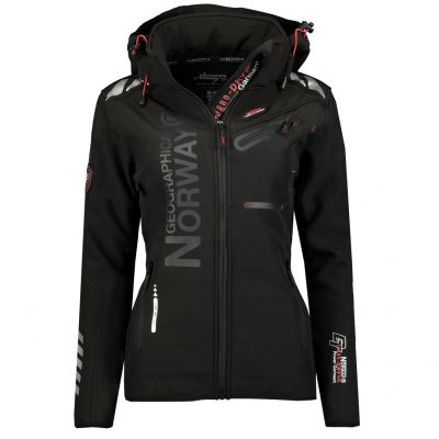 Geographical Norway Softshelljacke Reine Assor B 068 W WW1972F/GN/Schwarz / Schwarz