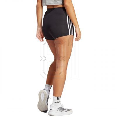 3. adidas Essentials 3-Streifen Single Jersey Booty Shorts W IC0757