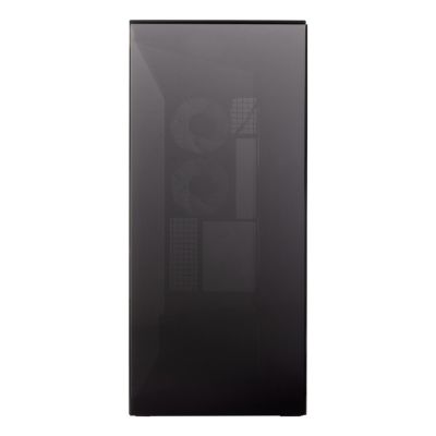 4. Arctic Xtender Schwarz Glasfenstergehäuse ohne GPU-Halterung