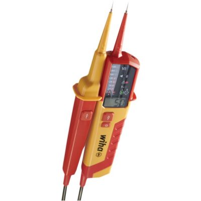 10. Wiha 45217 Spannungsprüfer Rot, Gelb