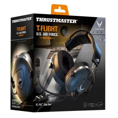 9. Thrustmaster T.Flight US Air Force Edition Kabelgebundenes Gaming-Headset mit Kopfbügel, Schwarz