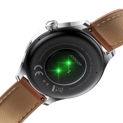 6. Joyroom Classic Series JR-FC2 Pro Smartwatch mit Anrufannahmefunktion – Silber